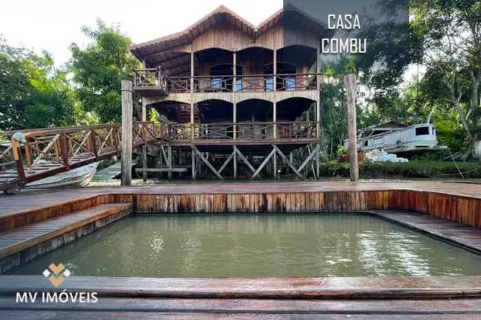 Casa na Ilha das Onças - Combú - Barcarena/Pará