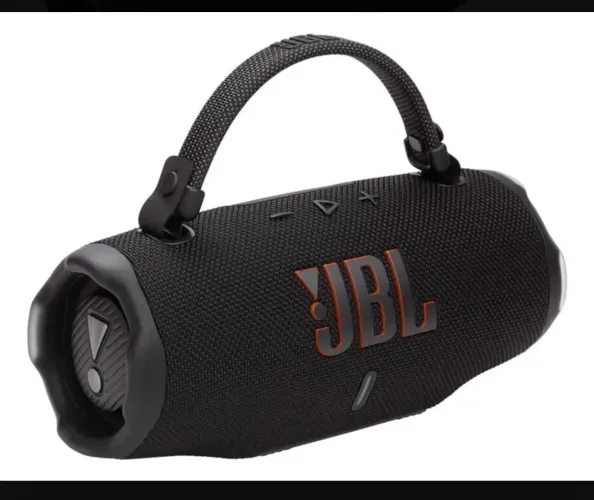 Caixa De Som Portátil Charge 6 Bluetooth Ip68 Preta Jbl Preto 