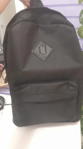 Bolsa mochila preta desapego 25 reais