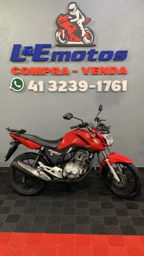 honda 160 fan vermelha