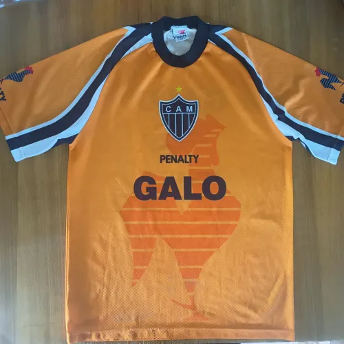 Camisa Original 2000 Treino Atlético MG Galo Laranja Penalty Mineiro Tamanho P