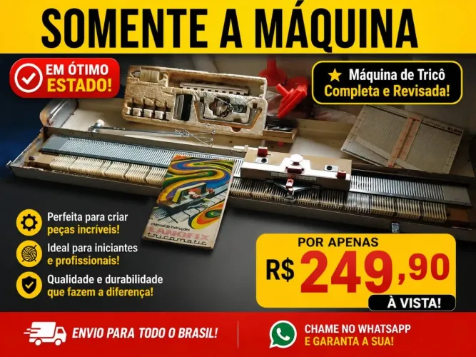Máquina de tricô