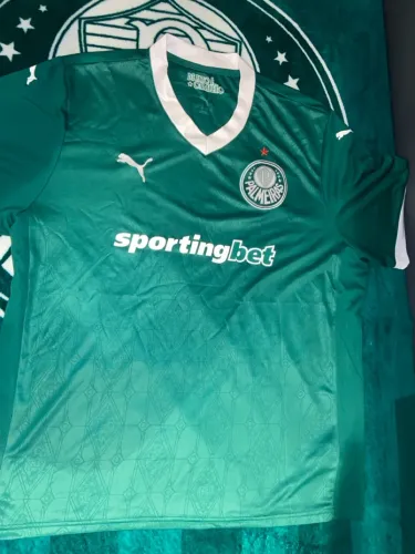 Uniforme Palmeiras 2025 - ORIGINAL - Versão Torcedor (Escudo Bordado) - Tamanho EGG