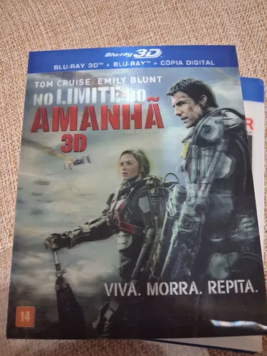 BLUE RAY NO LIMITE DO AMANHÃ