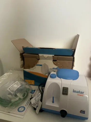 Inalador Compact NS Sem Uso com Caixa e Acessórios