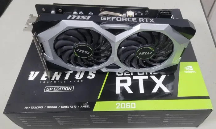 Placa de Video RTX 2060 6Gb MSI - Com caixa