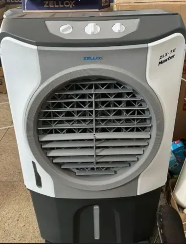 Climatizador de Ar Zellox 70 Litros Portátil Com Sistema Evaporativo Tipo Colmeia