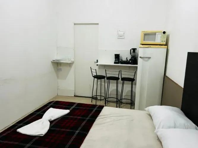 Locação 01 quarto mobiliado SEM cozinha em São Paulo
