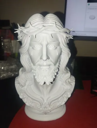 Busto de jesus 3D