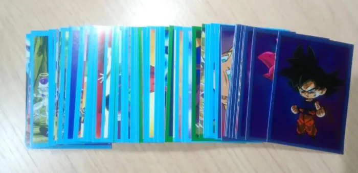 Dragonball Super (2026) - Lote Com 106 Figurinhas (sem Repetições)