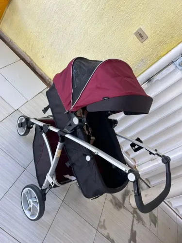 CARRINHO + TROCADOR + BERÇO PORTÁTIL 