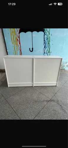 02 balcões simples mdf 