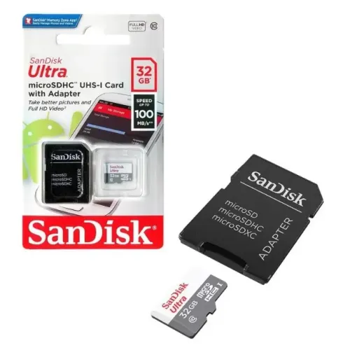 Cartão de Memória Sandisk Original Classe 10 Ultra 32GB