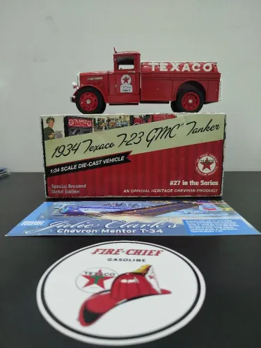 Caminhão Texaco GMC T-23 - Tanker 1934 - Coleção #27 Ertl Die-cast
