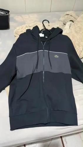 Moletom lacoste coleção 2026 c/ capuz