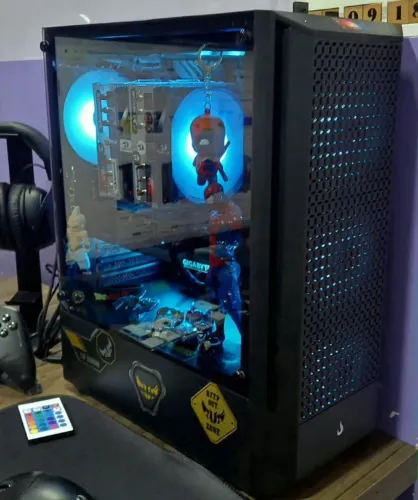 GABINETE+FONTE+KIT DE FANS
