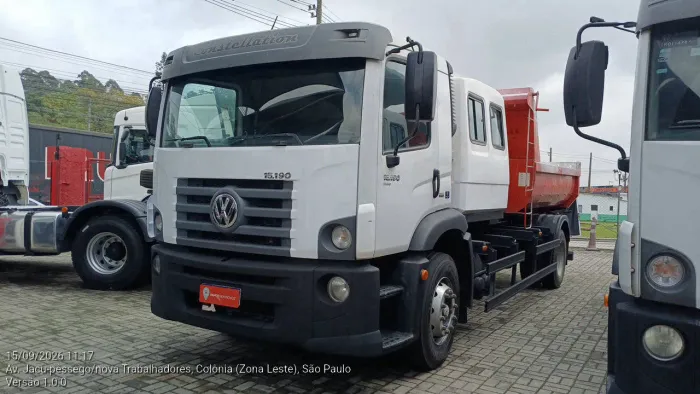 Volkswagen 15.190 E Constellation 2p (diesel)(E5) 2019/2020 Vamos Seminovos Jacu Pêssego