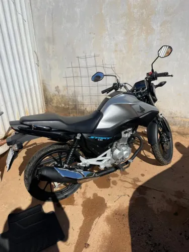 Honda Cg 160 Start 2025 Prata 