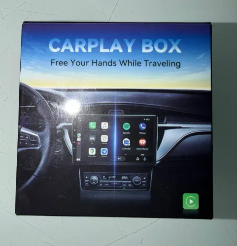 Adaptador Wireless Apple CarPlay / Android Auto para carro NOVO