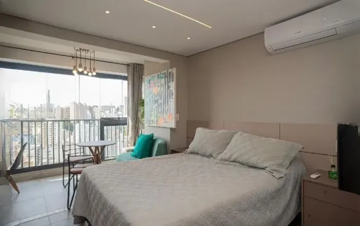 STUDIO DE ALTO PADRÃO NA BELA VISTA 25 m² | 23º ANDAR | VISTA ESPETACULAR