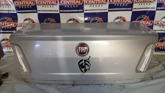 tampa porta malas fiat siena G2 PRATA