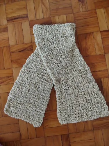 Cachecol Feminino Felpudo off-white bojo chic