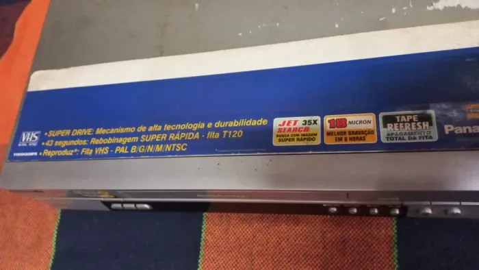 Video cassette panasonic funciona