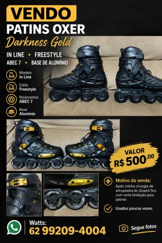 Vendo patins