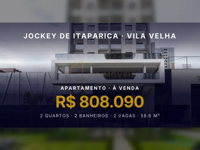 Apartamento Pronto para Morar no Jockey de Itaparica Vila Velha