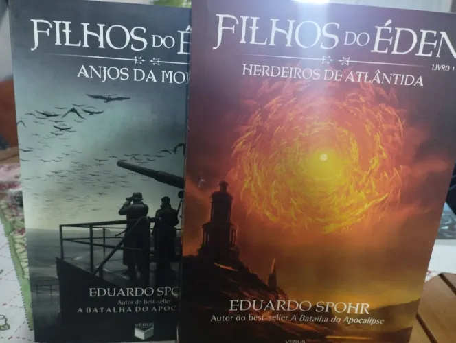 Livro Filhos do Éden (1 e 2) - Eduardo Spohr