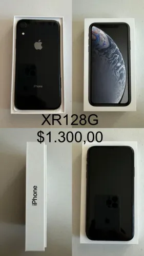 Vendo iPhone XR preto 128 gigas
