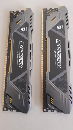 Memória DDR4 2x8gb 16gb Crucial Ballistix 2666mhz
