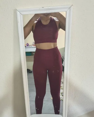 Conjunto fitness legging e top