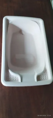 Banheira com trocador