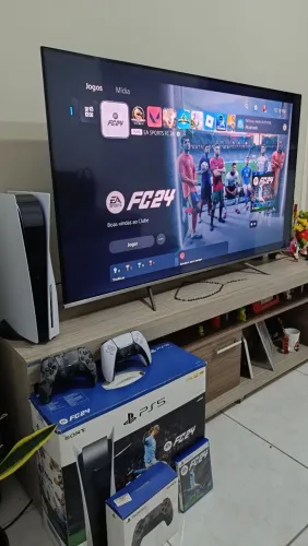 Playstation 5 com 2 Controles