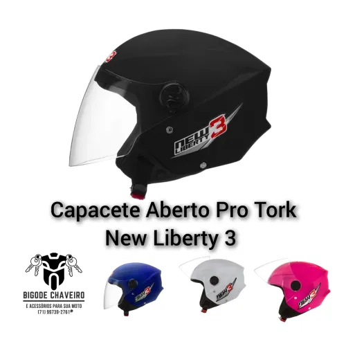 Capacete Aberto New Liberty 3 SUPER OFERTA