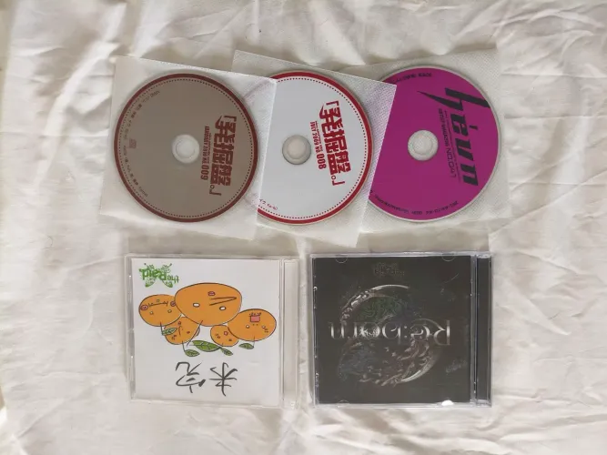 LOTE CDS VISUAL KEI EDIÇÕES LIMITADAS THE RAID E REVISTA HEVN