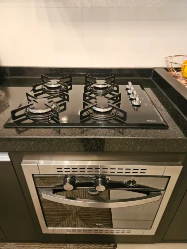 Forno de embutir + Fogão Cooktop