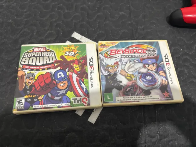 2 jogos Nintendo 3ds