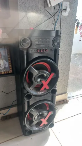 CAIXA DE SOM AMVOX 1300W