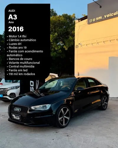 Audi A3 Sedan 1.4/ Attra. 16V TB FSI S-tronic 2016