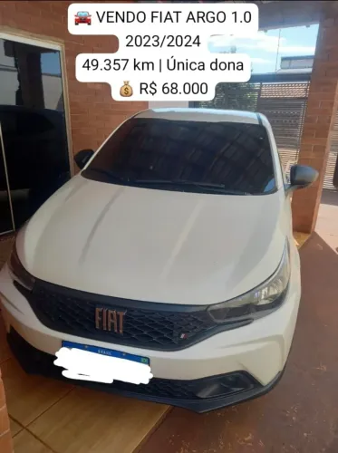 Fiat Argo 1.0 6V Flex. 2024