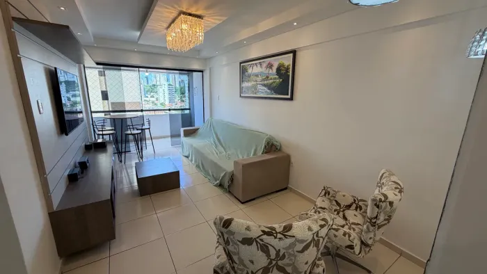 APARTAMENTO MOBILIADO PARA LOCAÇÃO ANUAL EM MANAÍRA