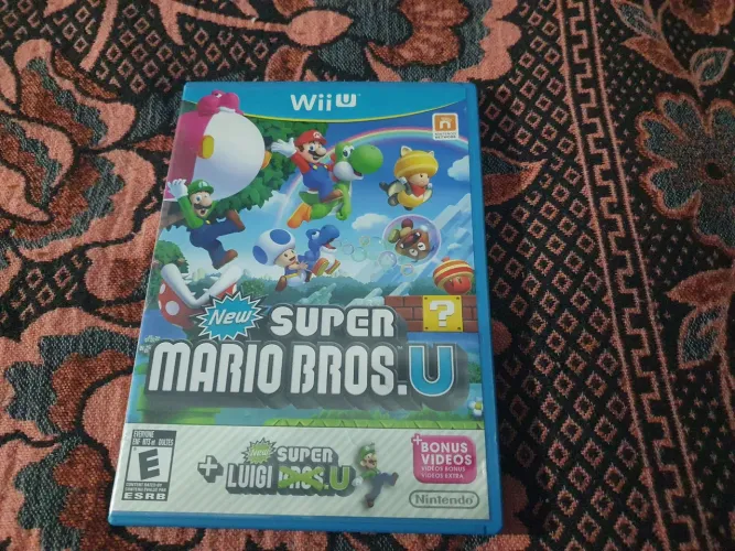 Novo super mario bros u + novo super Luigi bros u wii u