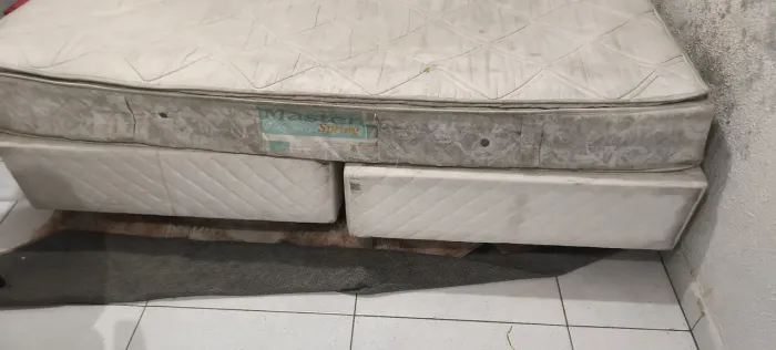Cama king + base