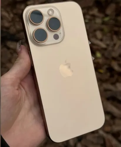 iPhone 16 Pro Titânio Desert 128 GB 6 meses de garantia