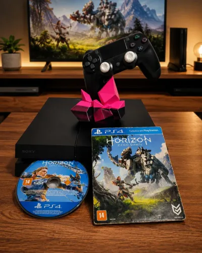 Ps4 FAT + suporte para controle