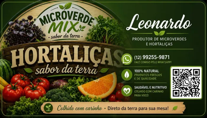 Brotos de microverdes