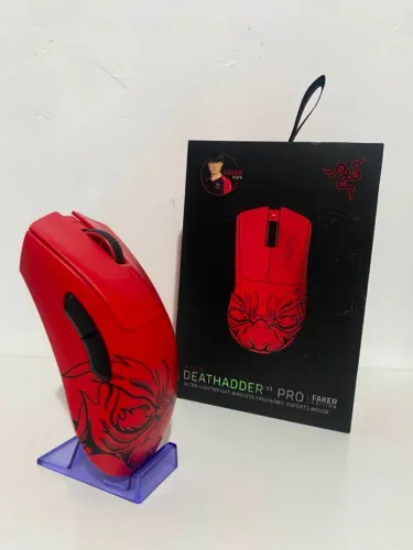 Razer Deathadder v3 pro com pads de Obsidian + Dongle 8K