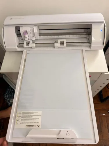 Silhouette Cameo 5 Branca + Base Eletrostática + Lâminas
